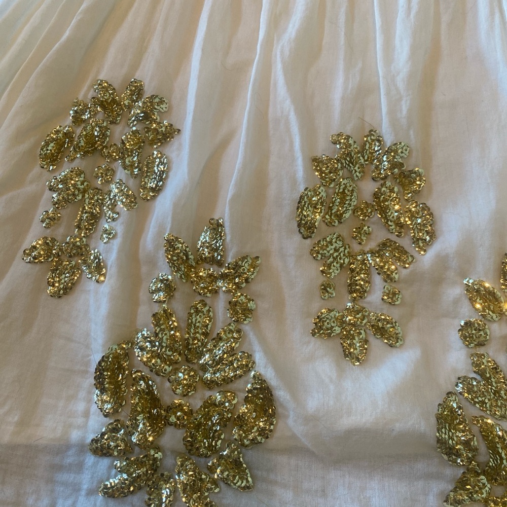 Anthropology Maeve Simona Sequined Babydoll Blouse, S - Picture 7 of 8